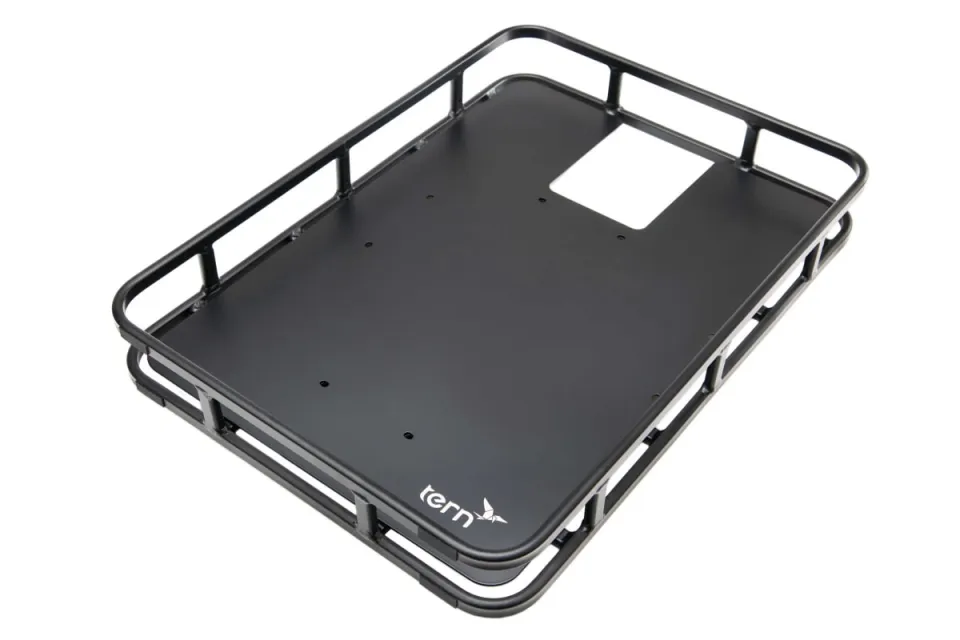 shortbed tray rear rack cargo platform for tern electric bikes