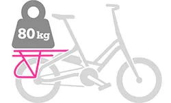tern hsd gen 3 cargo bike max rear rack weight