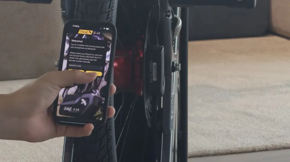 pairing R14 with Rohloff app