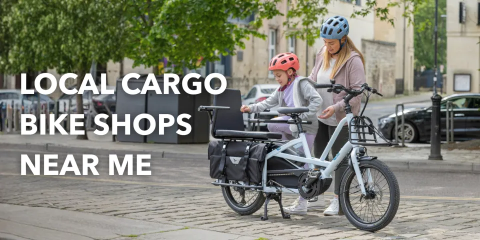 Visit a Tern dealer near you and go for a test ride to find the cargo bike that suits your needs.