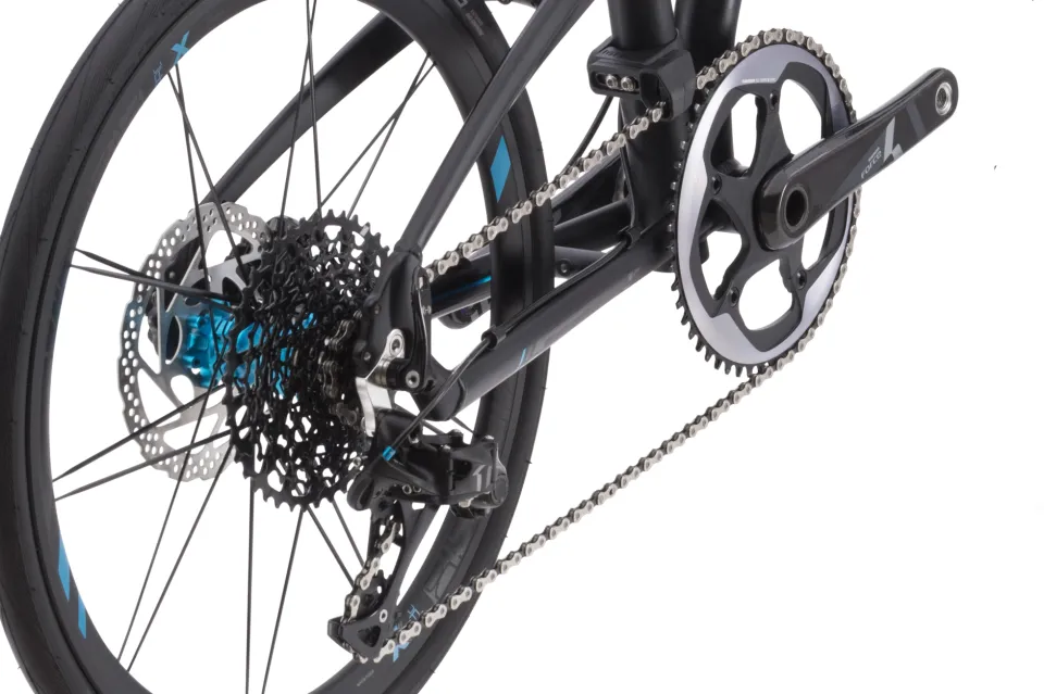 1x Drivetrain for folding bikes