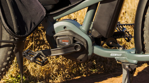 Tern Orox adventure cargo ebike crankset