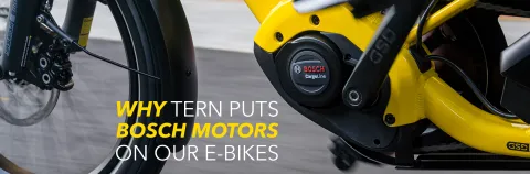 Here’s Why Tern Puts Bosch Motors on Our E-Bikes