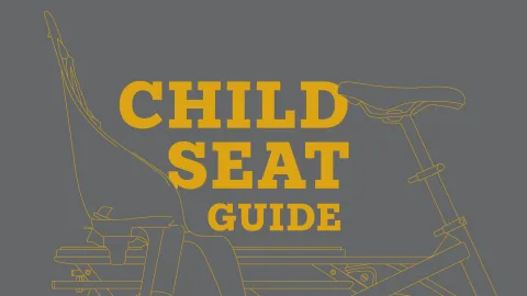 Tern bike child seat guides