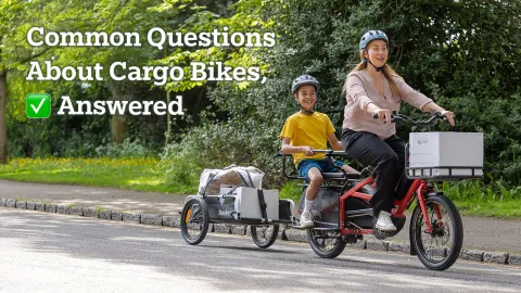 cargo bike with trailer