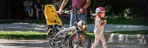 Vektron with Yepp child seat banner image