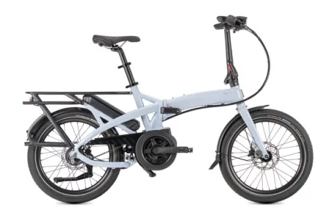 Tern Vektron Gen 4 folding ebike for commuting in Dusky Blue
