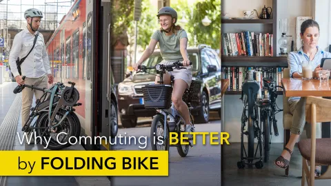 Banner image showing Tern Vektron and Tern BYB folding bikes