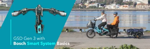 Tern GSD Gen 3 ebike with Bosch Smart System