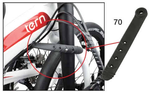 Handlepost strap