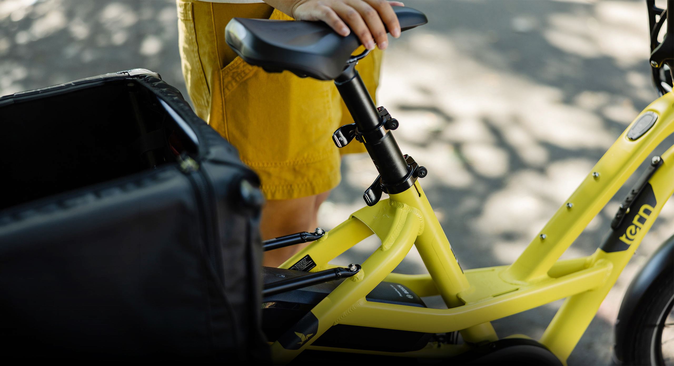 Tern HSD-frame en voorvork